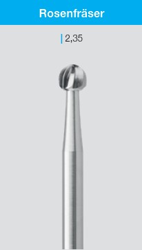 Rosenfräser ø 0.6 mm