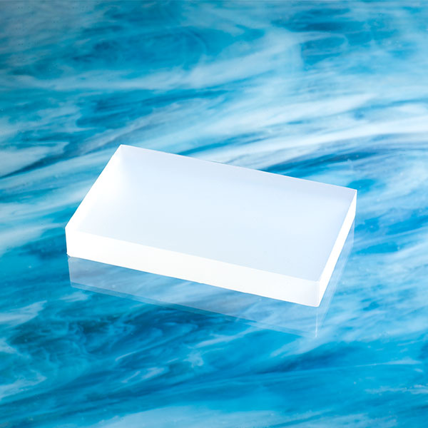 Silikonblock eckig, 12 x 7 x 1,5 cm, firm