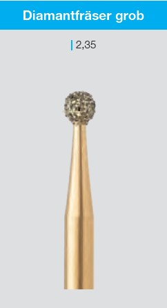 Diamantfräser grob
